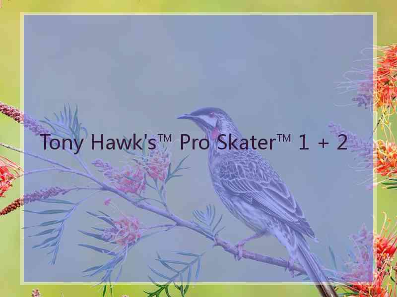 Tony Hawk's™ Pro Skater™ 1 + 2