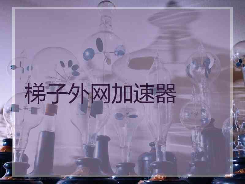 梯子外网加速器