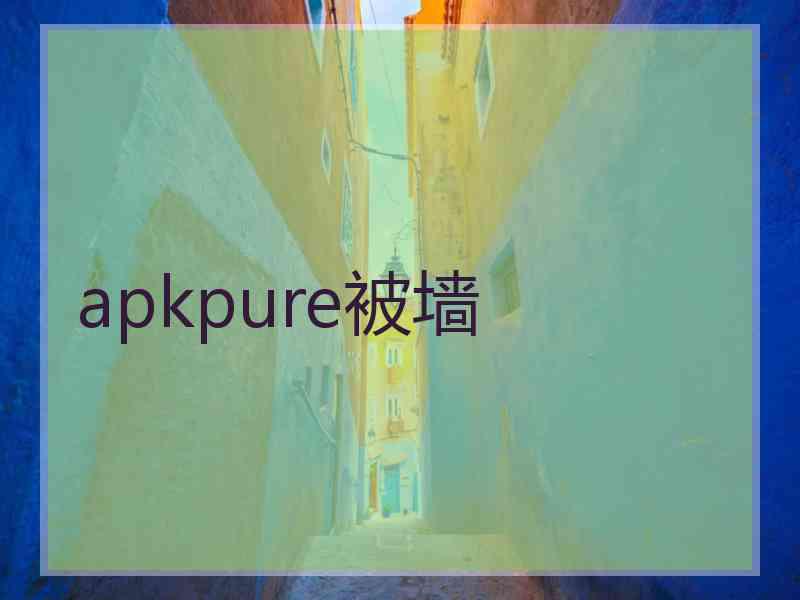 apkpure被墙